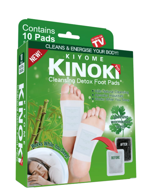 Detox Foot Patches for Cleansing Toxin Remover for Men & Women,10 Pads Deep Cleansing Detoxify Blood Circulation Foot Pad for Detox & Relaxation- Pain Relief, Stress Relief Sleep Patch (Wormwood 10 Pads)