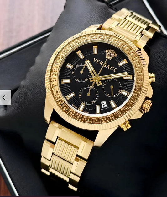 Men's Watch VERSACE GRECA-CHRONO 7AA PREMIUM STAINLESS STEEL