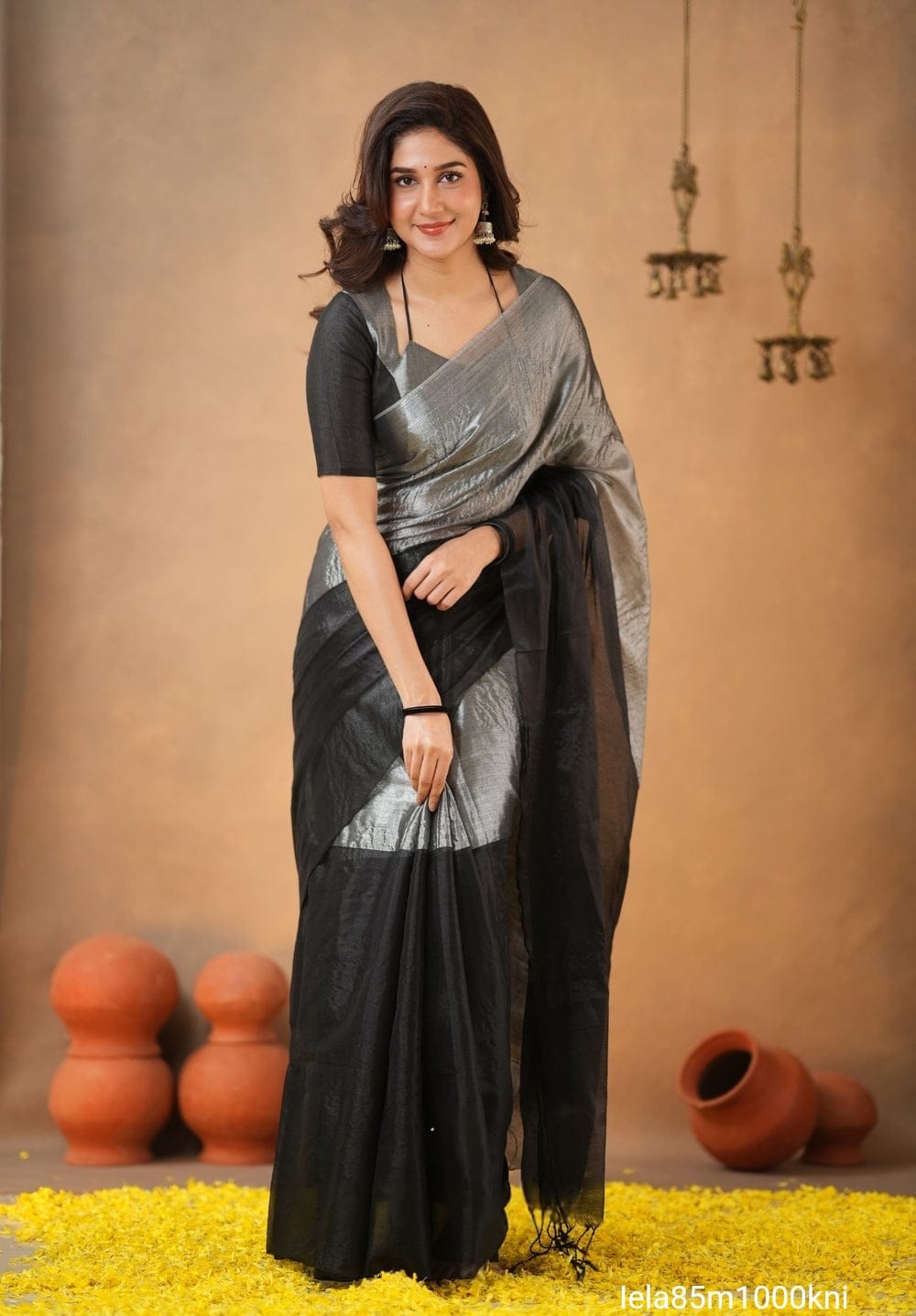 Tissue cotton Saree