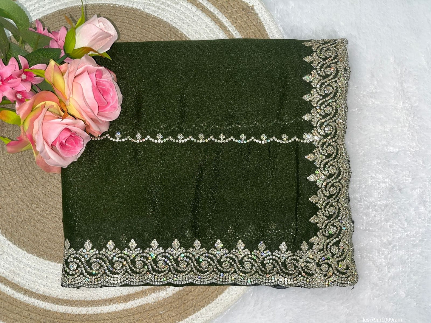 Georgette Fabric saree