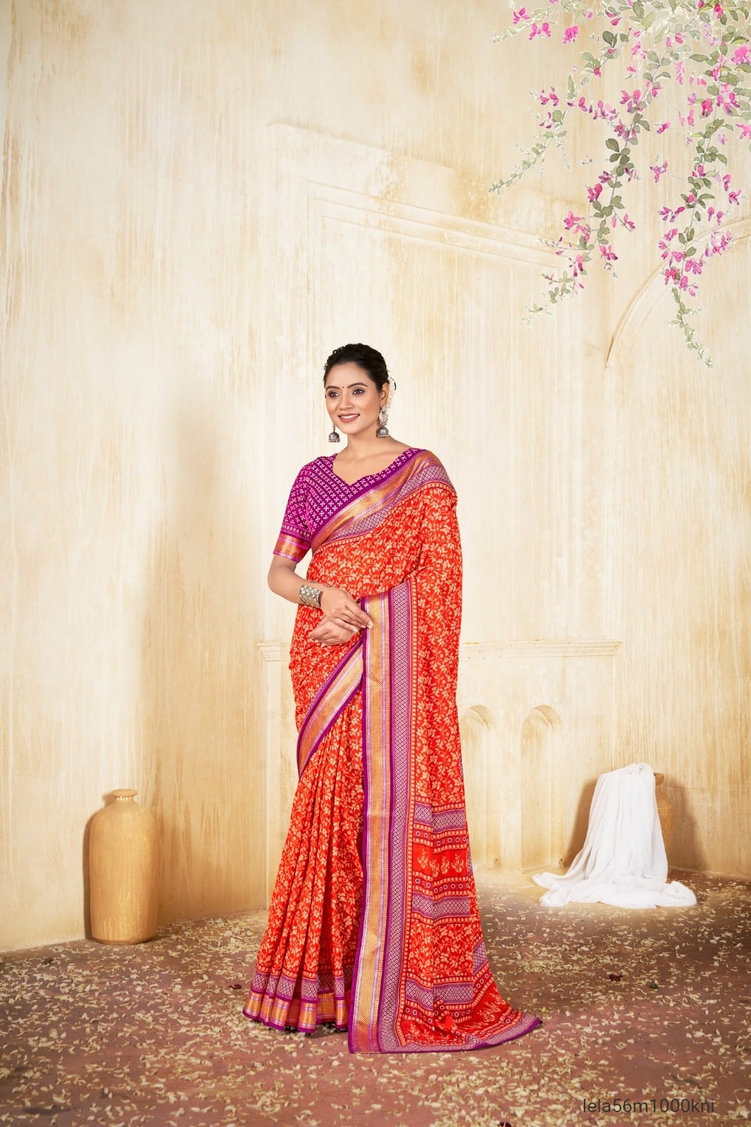COTTON CHATAI BORDER SAREE