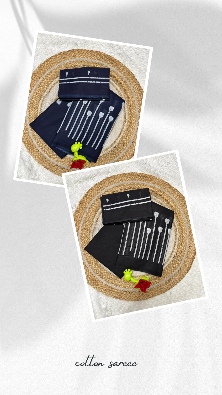 Mal Cotton Printed Saree