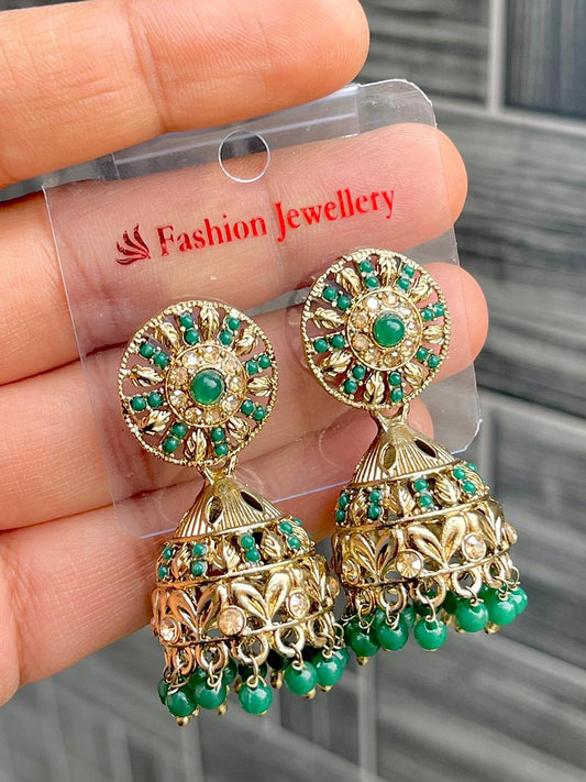 Premium Quality Light Weight Reverse Ad Jhumkie, Earing