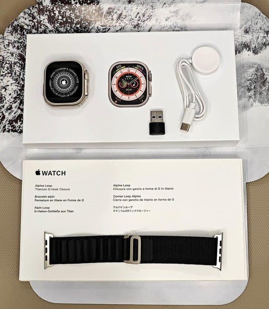 APPLE WATCH ULTRA 2 USA🇺🇲 EDITION GPS🛰️+COMPASS 🧭 1:1 BT CALLING 2025