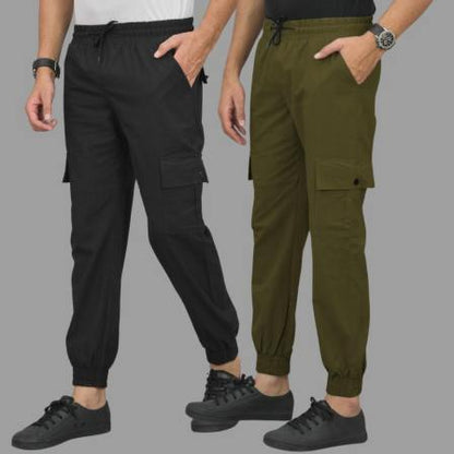 Men Cargos pant Pack of 2