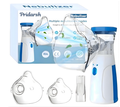 Nebulizer,Portable Mesh Nebulizer Mini Vaporizers Handheld Atomizers for Adults and Children,Ultrasonic Humidifier for Home and Travel Use, Steam Mesh Inhalators