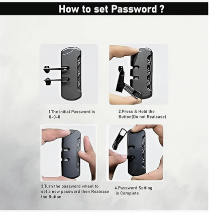 MATCH MADE Anti-theft Waterproof Chest Sling Bag for Men with Password Lock & USB Charging – Travel Hiking Crossbody Daypack Backpack