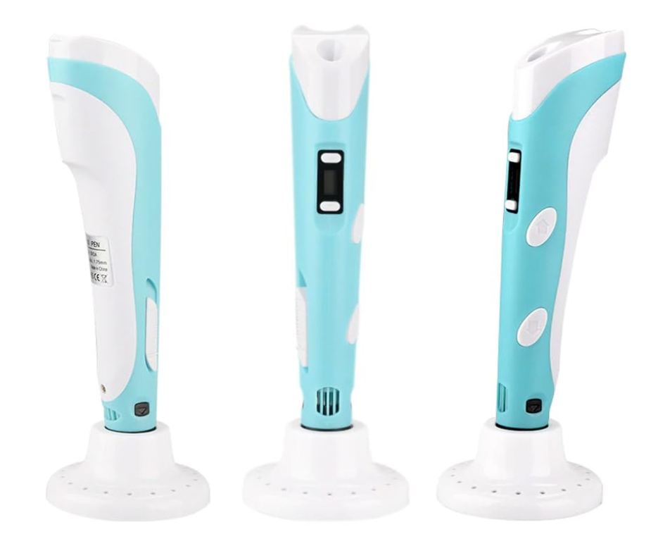 3D Pen for Kids with Adjustable Temperature - LCD Display,USB Powered, Filament Included 3D Drawing Pen 3D Printer Pen for Kids