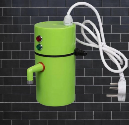 Instant Water Heater/Geyser for Kitchen, Restaurant, Clinic, Salon, & More – No Plumbing Required, 6-Second Hot Water   Auto Cut-Off Portable