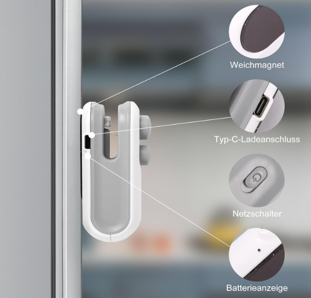 Portable Mini Sealing Machine 2 in 1 USB Rechargeable Magnetic Bag Sealer Heat Seal with Cutter, Plastic Bags Packing Machine Home Appliances (standard)