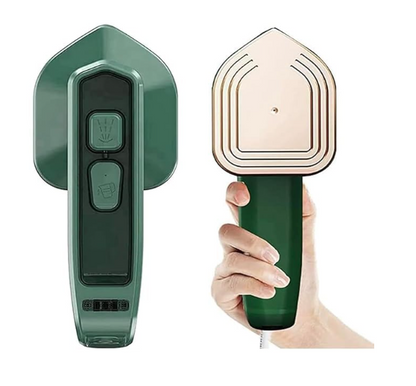 Portable Handheld Steam Iron for Clothes | Mini Travel Garment Steamer with Titanium Soleplate | Dry & Steam Ironing | Lightweight Fabric Wrinkle Remover for Home, Office & Travel