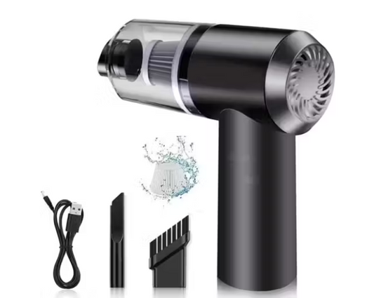 Portable 2 In 1 Mini Vacuum Cleaner for Home & Car, Powerful Cordless Portable Machine , Multicolored, Pack of 1