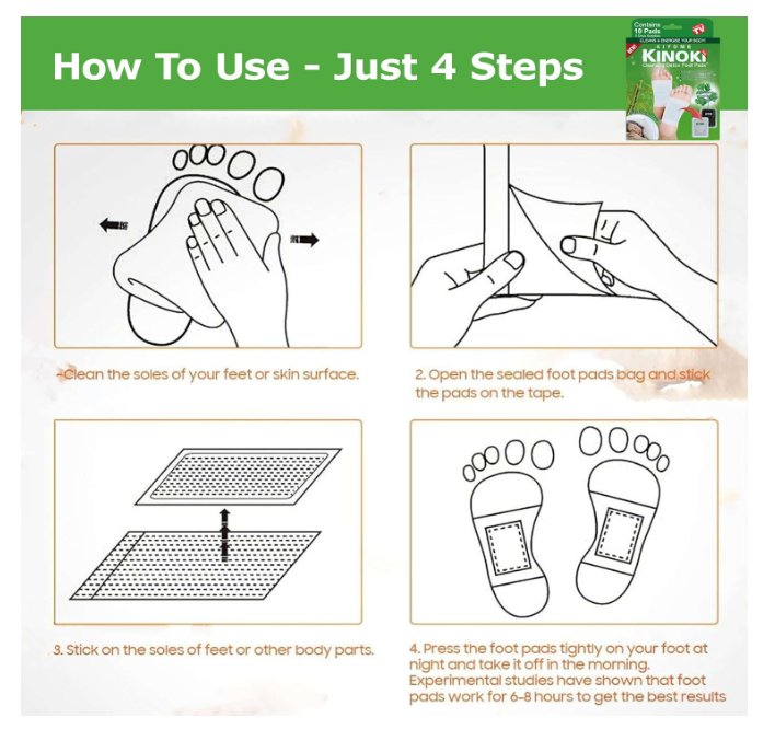 Detox Foot Patches for Cleansing Toxin Remover for Men & Women,10 Pads Deep Cleansing Detoxify Blood Circulation Foot Pad for Detox & Relaxation- Pain Relief, Stress Relief Sleep Patch (Wormwood 10 Pads)