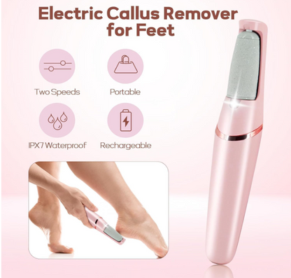 callus remover for feet dead skin remover pedicure tools Callus Remover Hard and Dead Skin Remover Electric Foot Callus Remover Rechargeable Pedicure Tool.