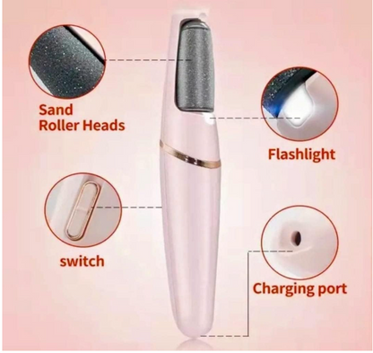 callus remover for feet dead skin remover pedicure tools Callus Remover Hard and Dead Skin Remover Electric Foot Callus Remover Rechargeable Pedicure Tool.