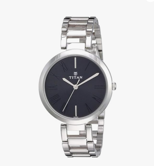 Titan Youth Analog Black Dial Women's Watch