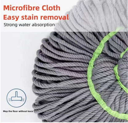 Self-Cleaning Squeeze Mop Stick – Microfiber Floor Mop for Efficient Dust & Dirt Removal
