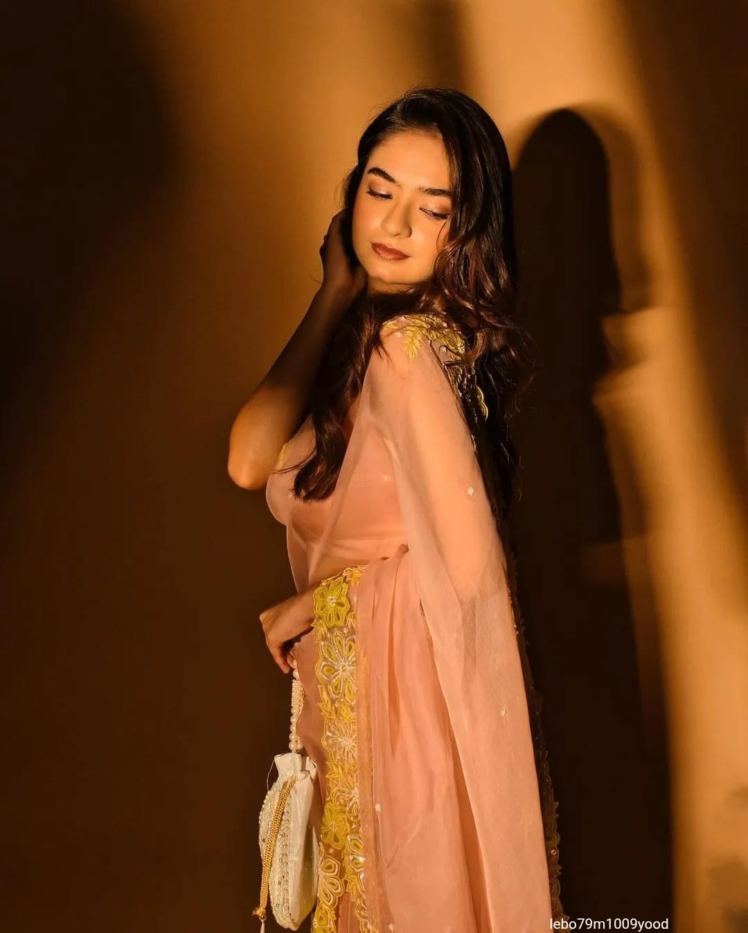 Heavy Thread Zari With Sequnce Border Exclusive Pattern Work Saree