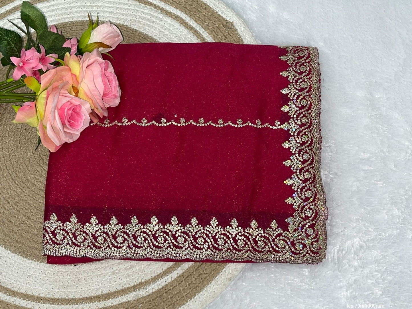 Georgette Fabric saree