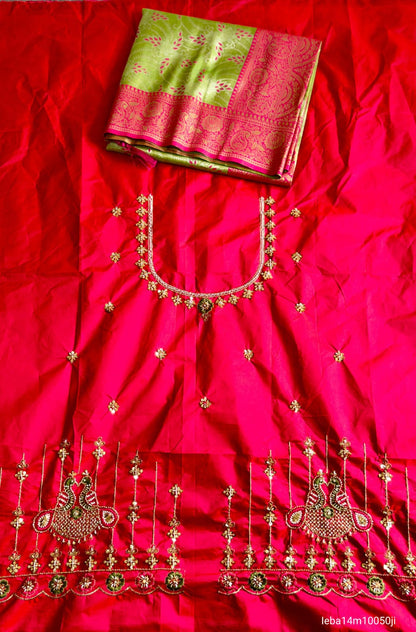 Premium Banarasi tissue silk saree