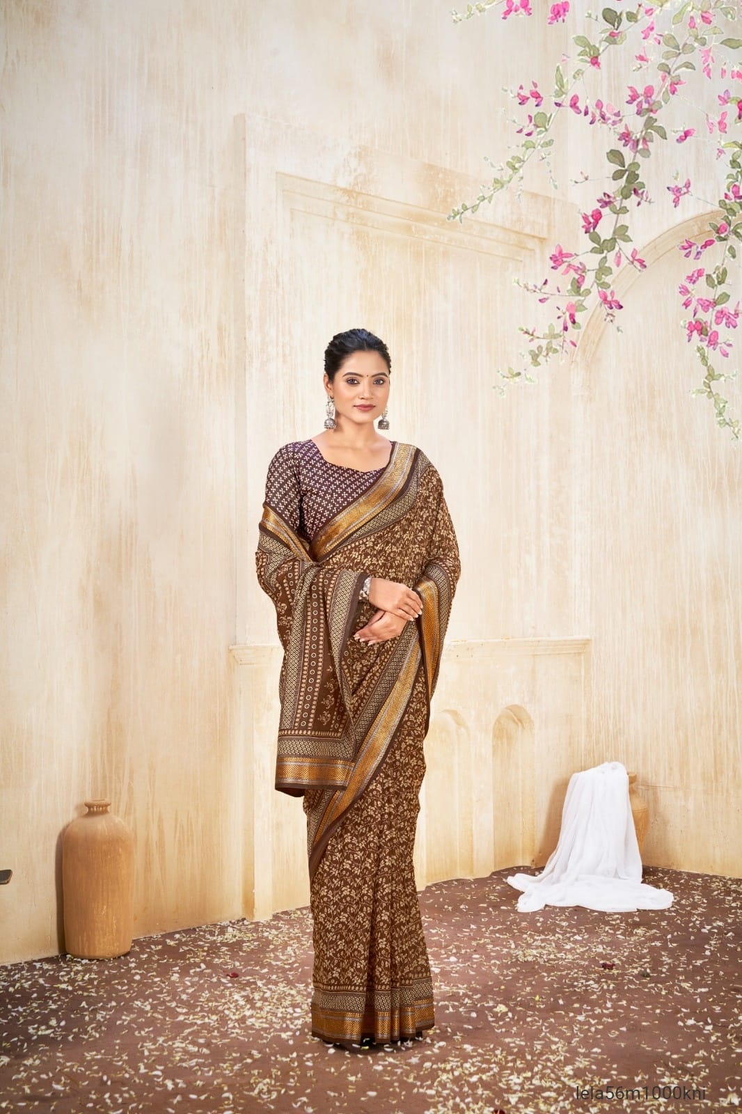 COTTON CHATAI BORDER SAREE