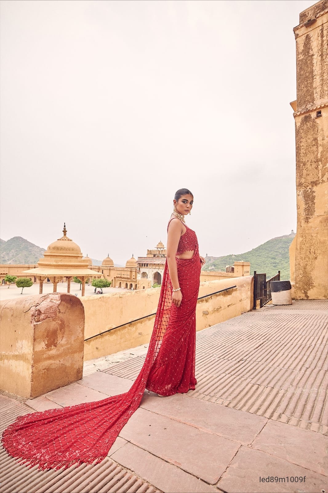 Saree of Heavy Quality faux Georgette