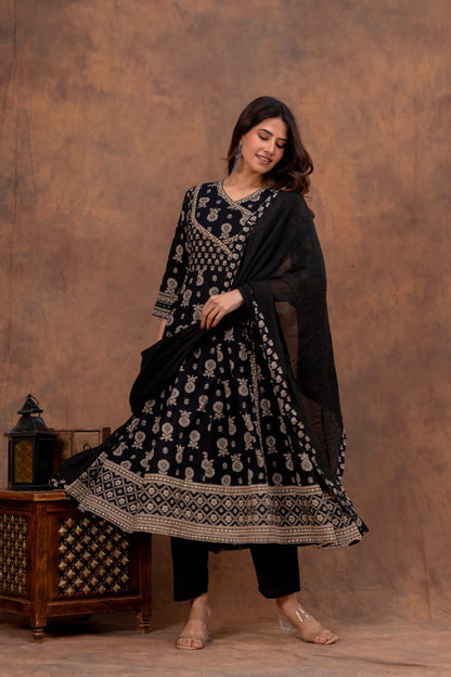 Anarkali suits premium cotton fabric
