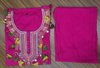 Thread Embroide - tassels and designed Kurta sets