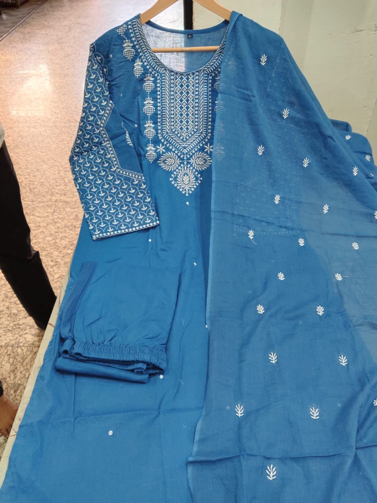 Embroidery work Kurta dupatta