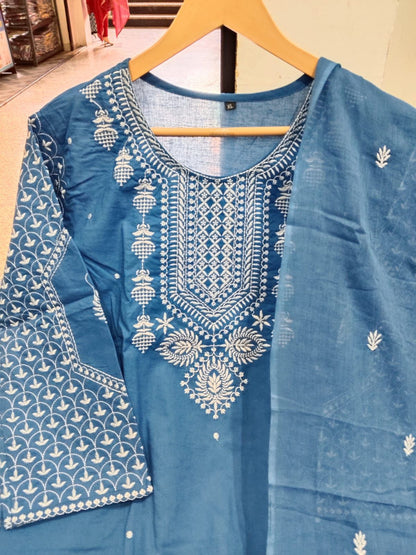 Embroidery work Kurta dupatta