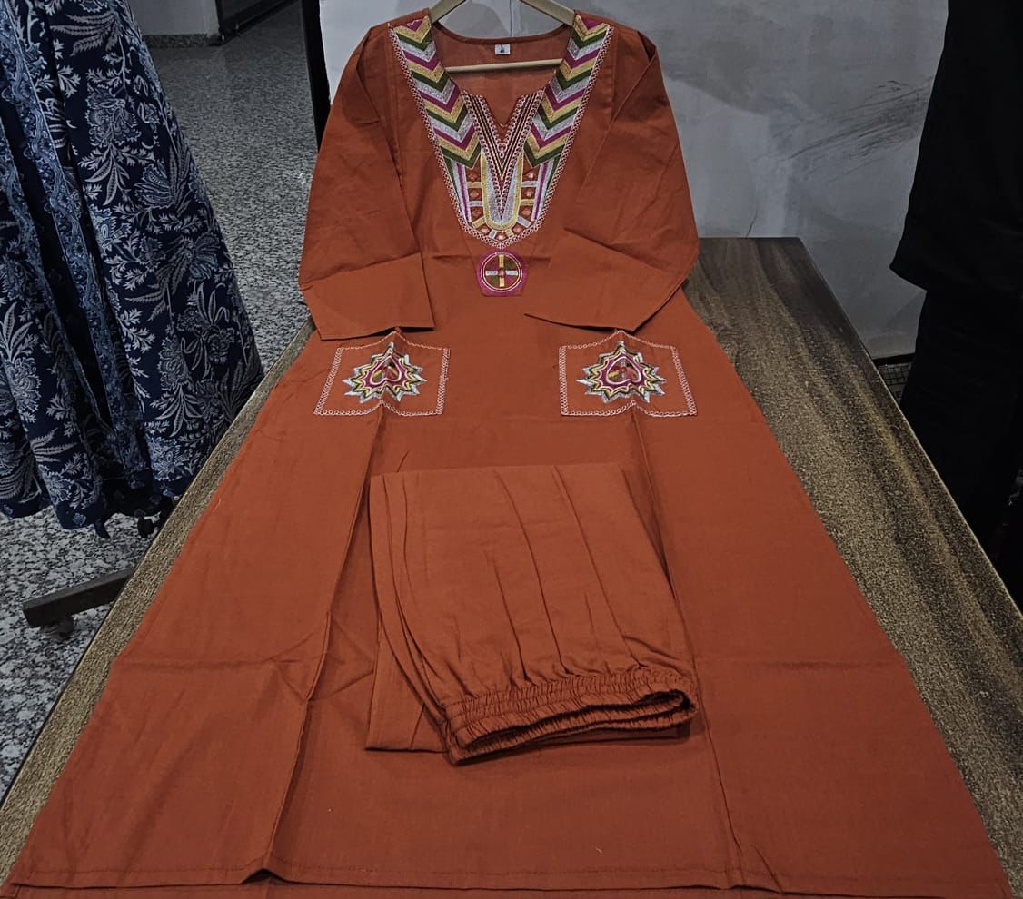 Kurti,pant set is perfect for the summer season  Plus