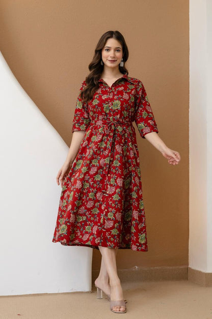 Vintage style Kurti Set
