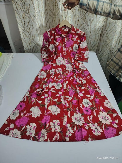 Vintage style Kurti Set