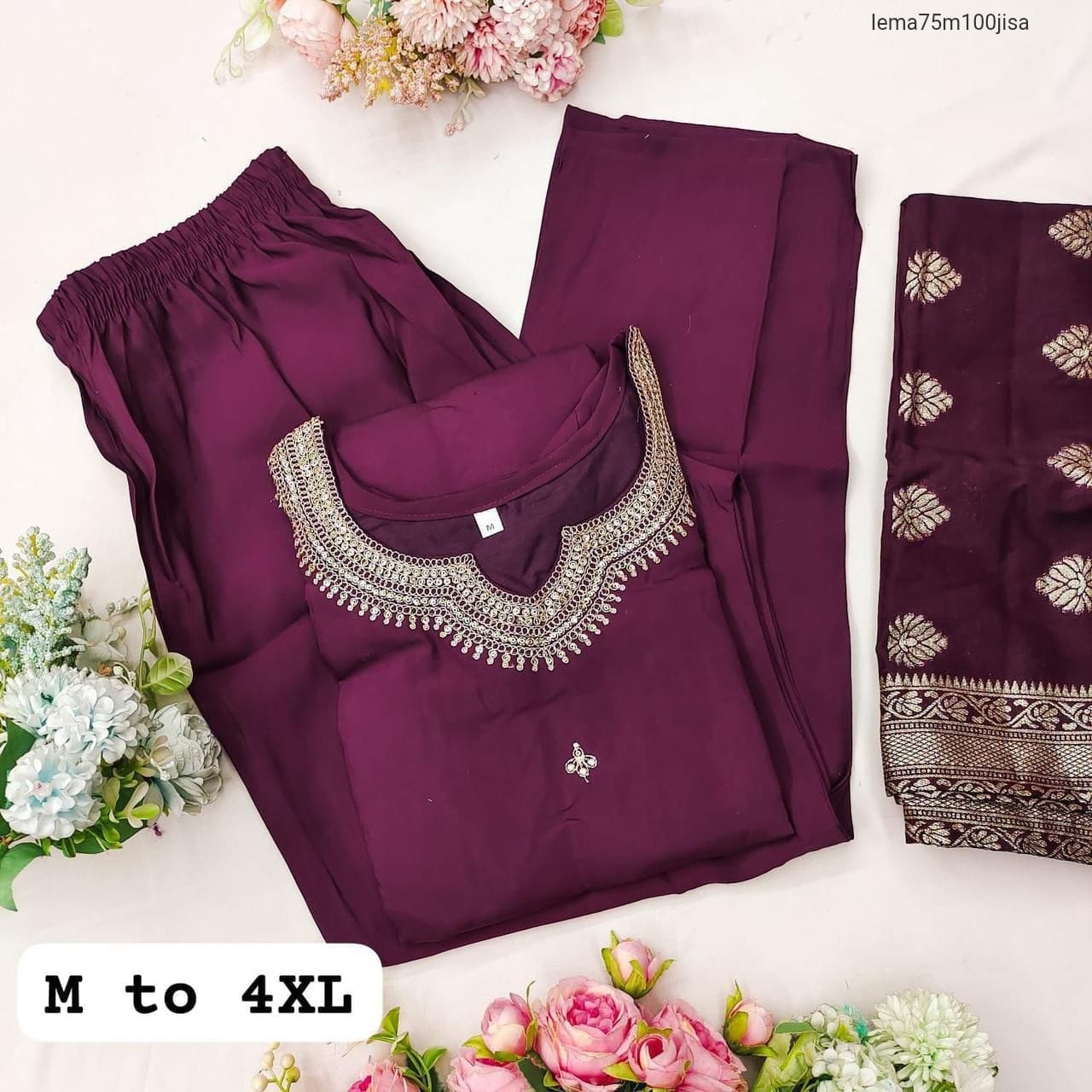 HEAVY ROMAN SILK KURTA