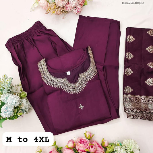 HEAVY ROMAN SILK KURTA