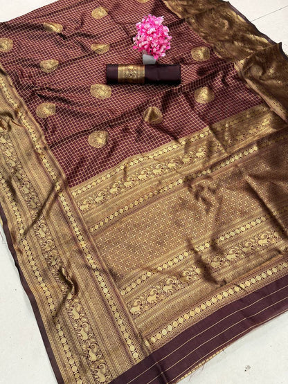 Breathable Organic Banarasi Sarees