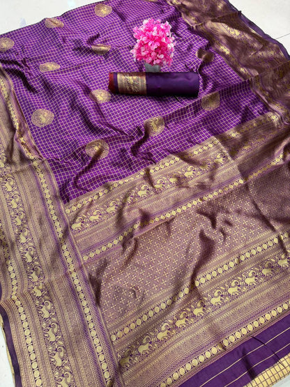 Breathable Organic Banarasi Sarees