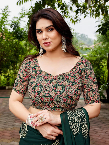 Enchanting soft Georgette saree