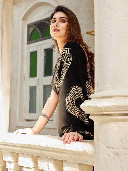 Enchanting soft Georgette saree