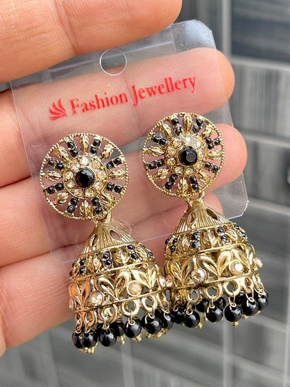 Premium Quality Light Weight Reverse Ad Jhumkie, Earing