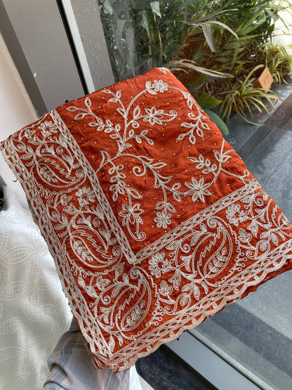 Party Wear Rangoli Silk Saree