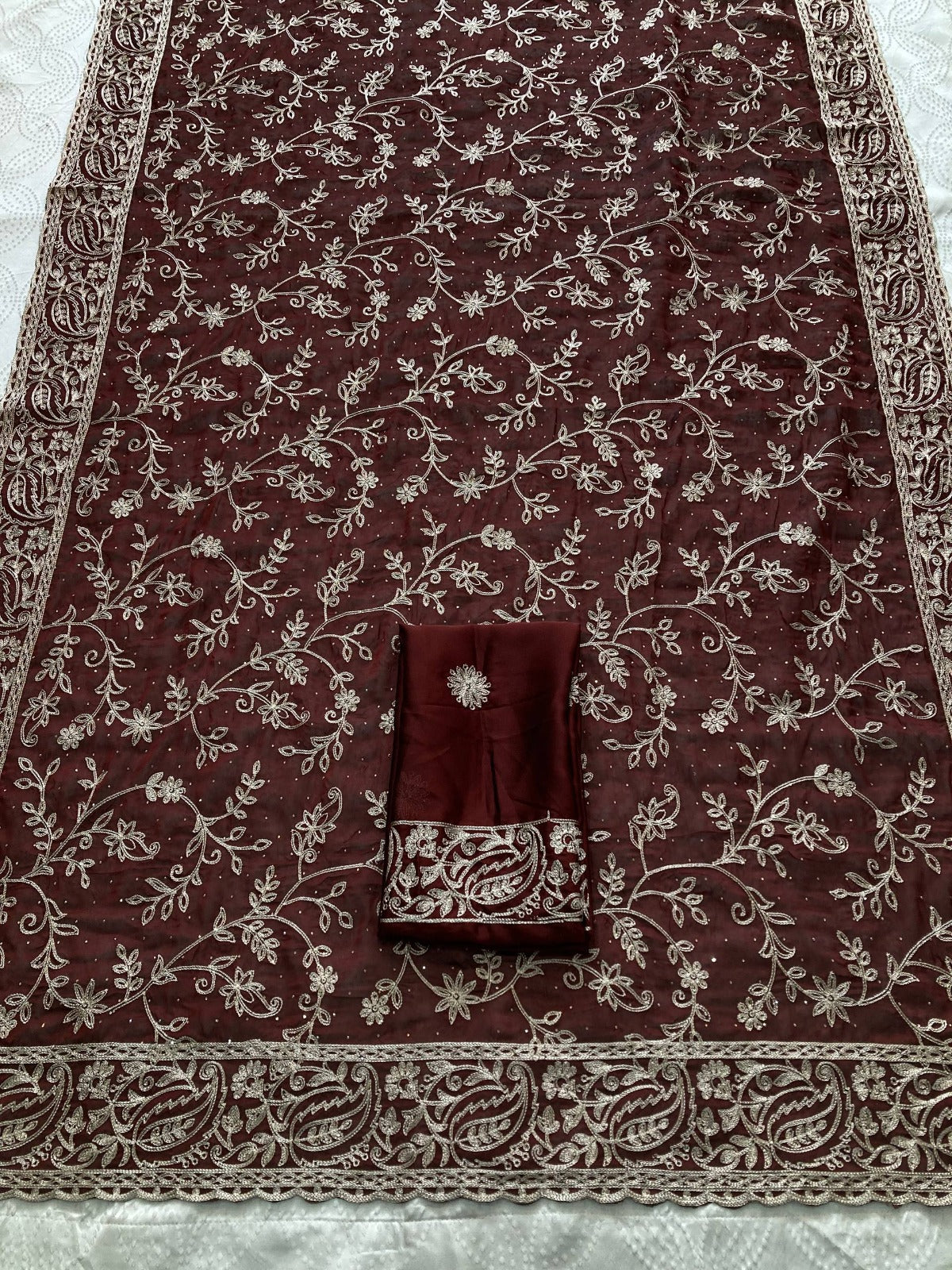 Party Wear Rangoli Silk Saree