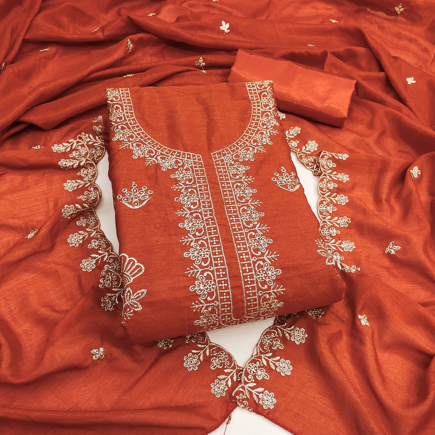 VICHITRA  SILK WORK KURTA