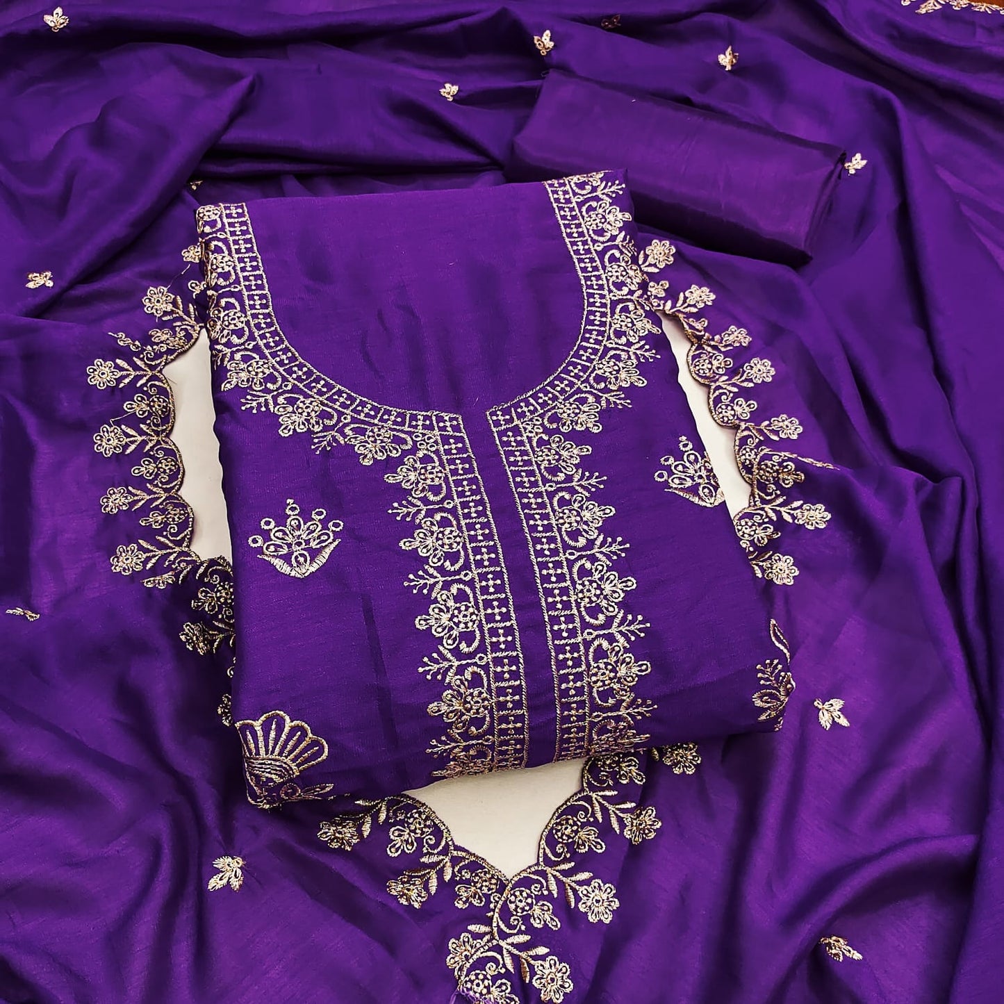 VICHITRA  SILK WORK KURTA