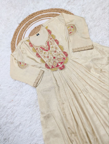 WOMEN'S PURE VICHITRA SILK GOWN SETS