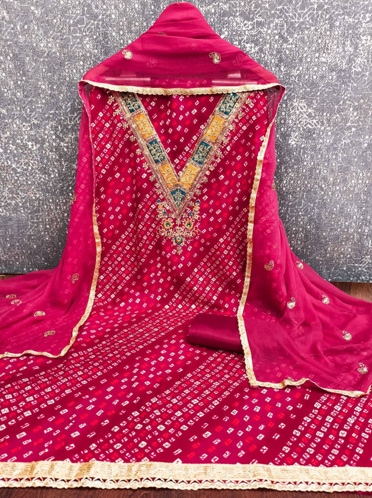 RAYON PRINT WITH CODING KURTI