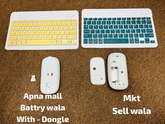 Dual Mode Rechargeable Mouse & Keyboard