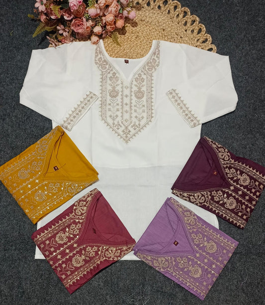 EMBROIDERY KURTA TOP
