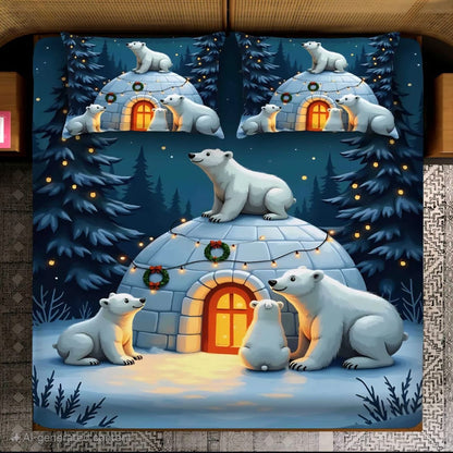 Super King Size 7D Digital Prints Bedsheet Set