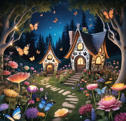 Super King Size 7D Digital Prints Bedsheet Set